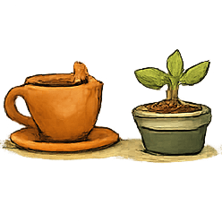 Cafetería y vivero